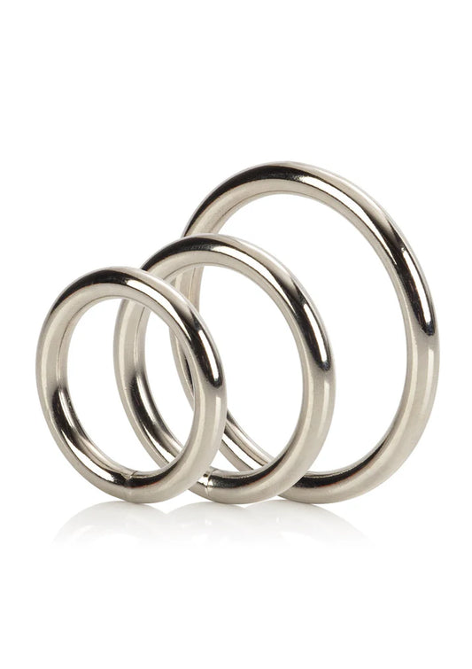 Silver Ring Set 3er