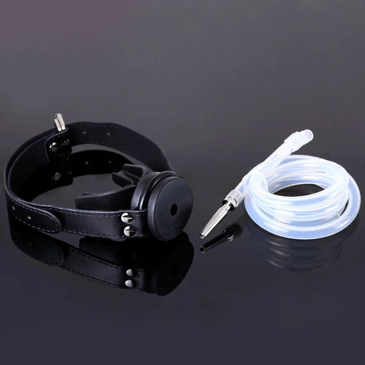 Chomp Mouth Gag - Piss Play Set