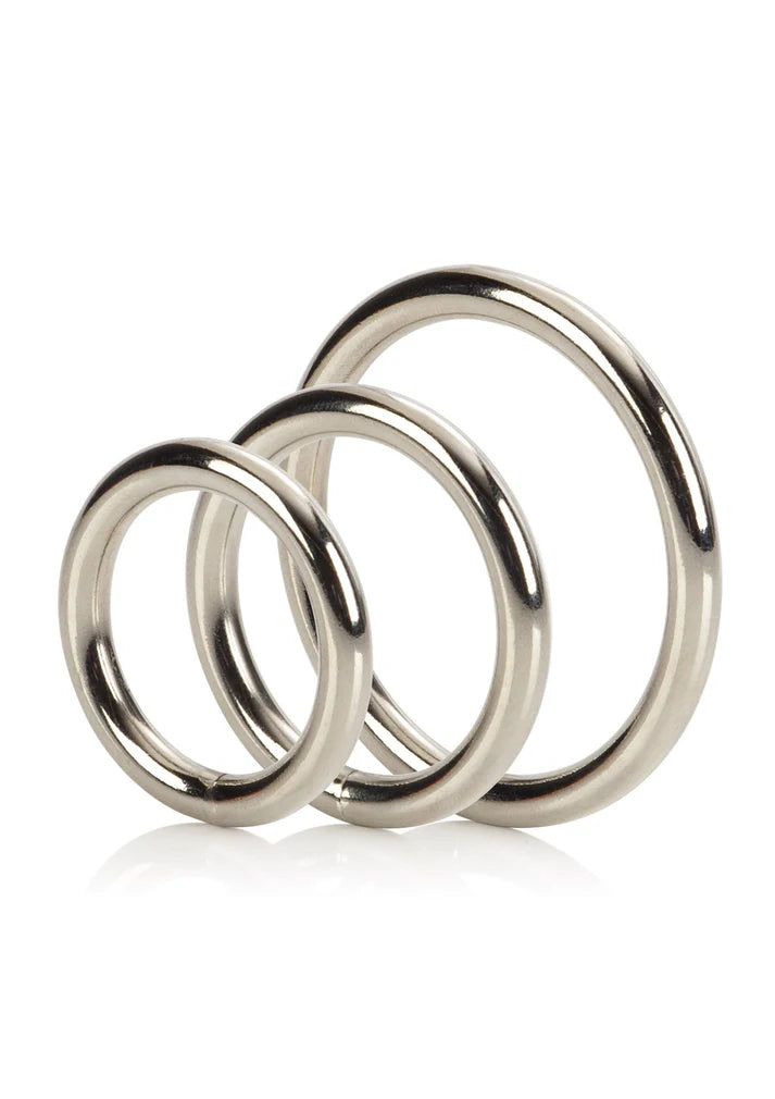Silver Ring Set 3er