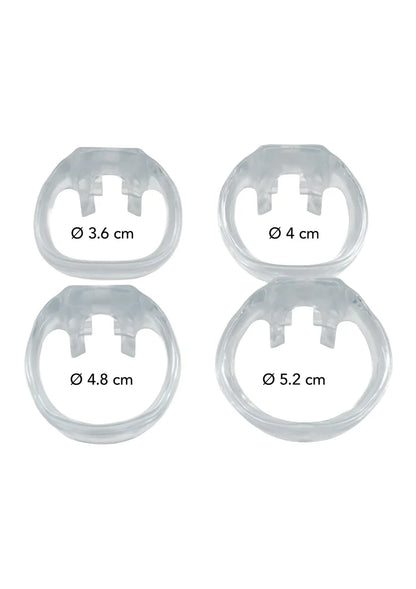 Clear Control Cock Cage Regular