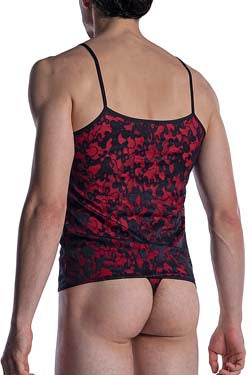 Alessio Shemale Shirt - M2006 Schwarz/Rot