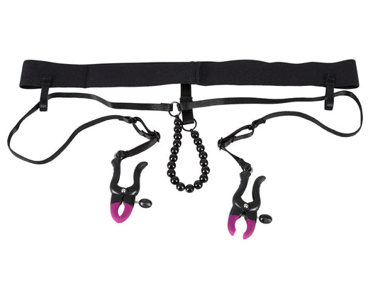 Labia Clamps mit Perlenstring S-L