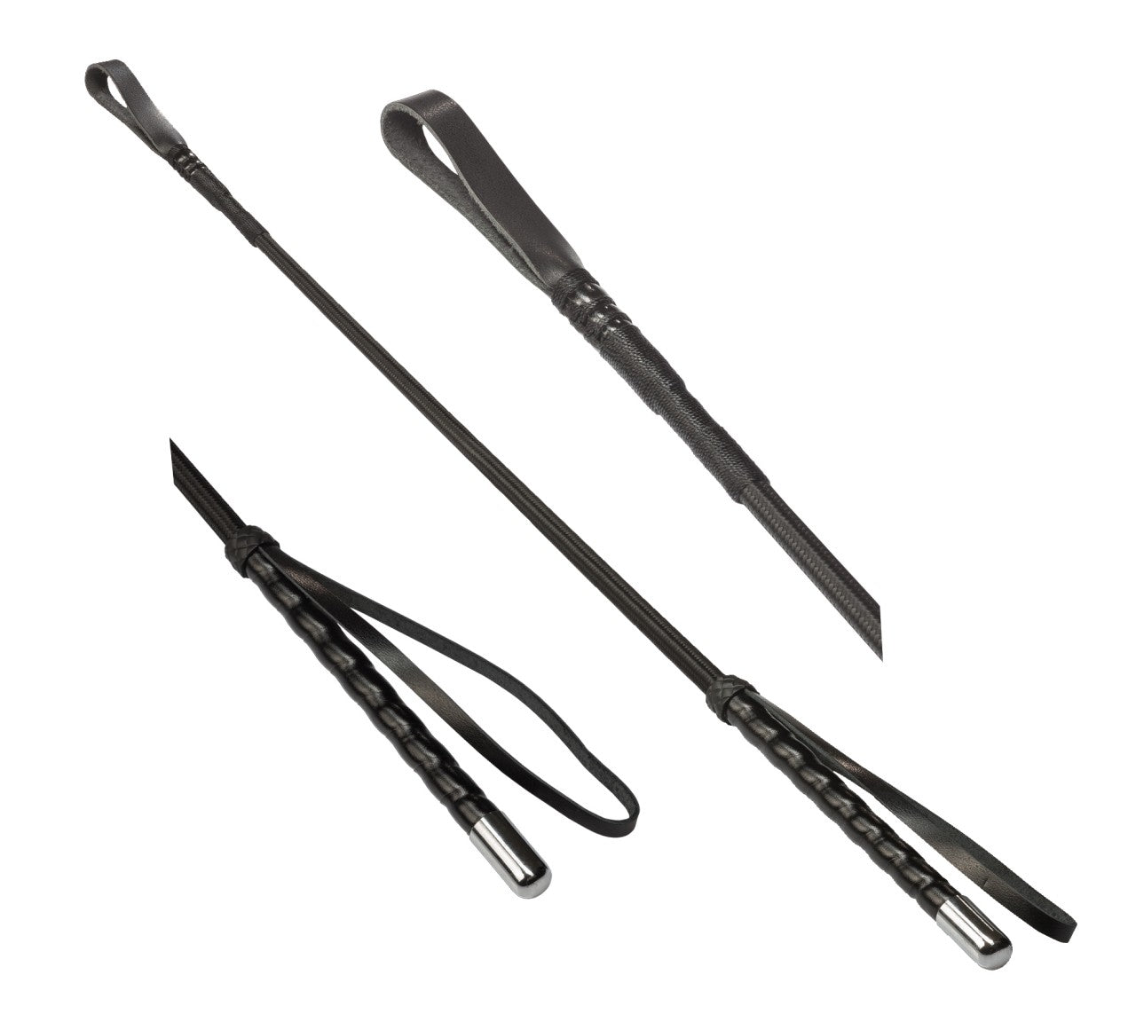 Gerte Leder-Griff mit Handlauf 67cm