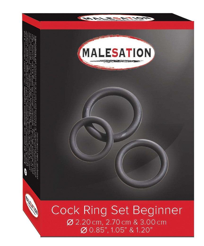 Cock Ring Set Beginner 3er