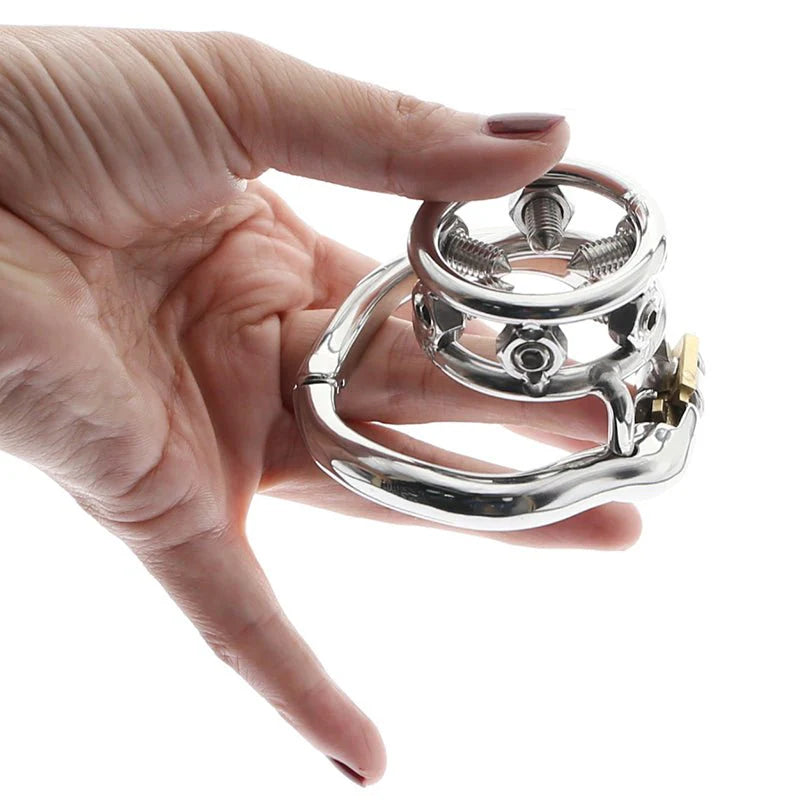 Mikro-Keuschheit - Stachelring 40mm